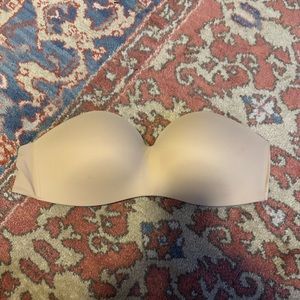 Soma Enbliss stay put strapless Wireless Bra Nude 36a NWOT